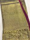 Sitara - Maroon Gold Saree