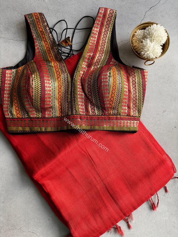 Sitara Combo- Red/Black&Red