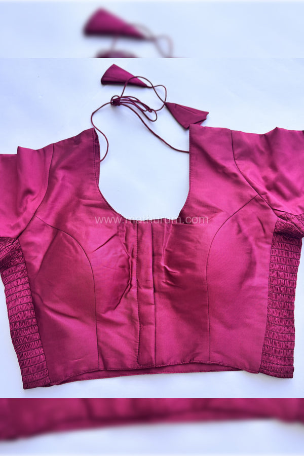 Riva- Majenta Strechable Blouse