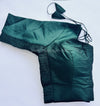 Riva- Dark Green Strechable Blouse