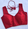 Rang- Red Blouse (Attachable Sleeves)