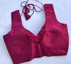 Rang- Fushia Blouse (Attachable Sleeves)