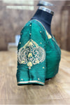Emera- Green Zardosi Blouse