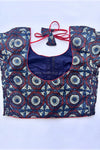 Ziva- Blue Strechable Blouse