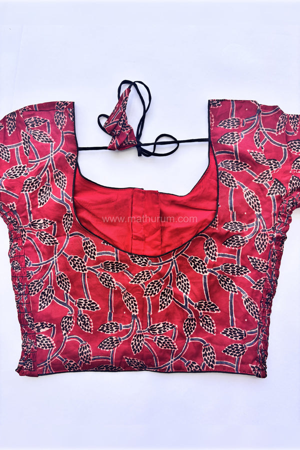 Ziva- Maroon Strechable Blouse
