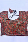 Ziva- Maroon Strechable Blouse