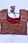 Ziva- Maroon Strechable Blouse