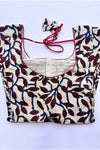 Ziva- Off-white Strechable Blouse