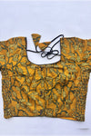 Ziva- Mustard Strechable Blouse