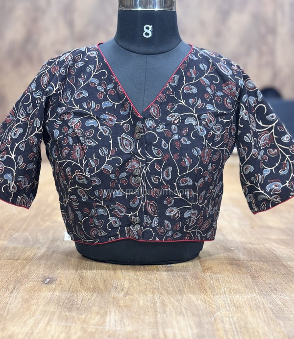 Paruthi Black Floral Blouse