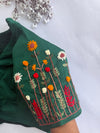 Botanica - Green Embroidery Blouse
