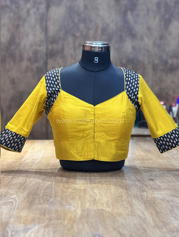 VIVID- Mustard Blouse