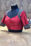 VIVID- Maroon Blouse