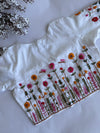 Botanica - White Embroidery Blouse