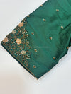Handwork - Green Blouse Pattern 1