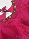 Handwork- Pink Blouse Pattern 1