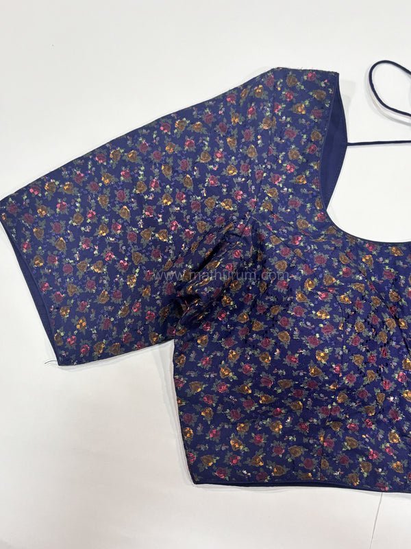 Navy Blue Blouse