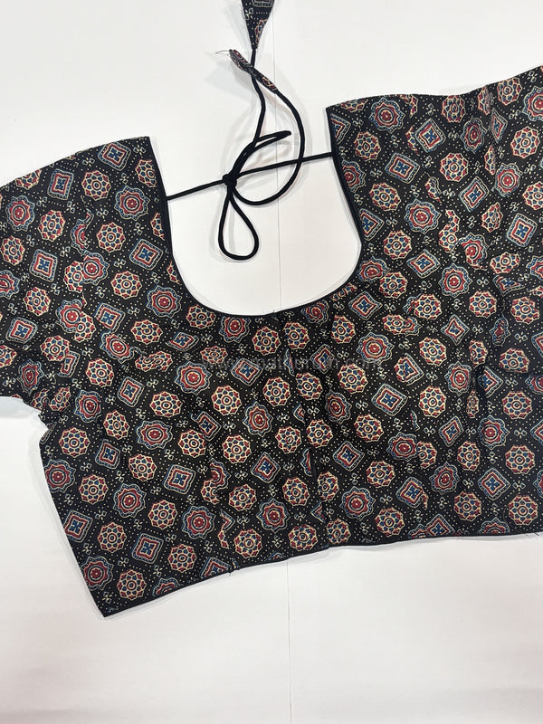 Cotton Black Blouse