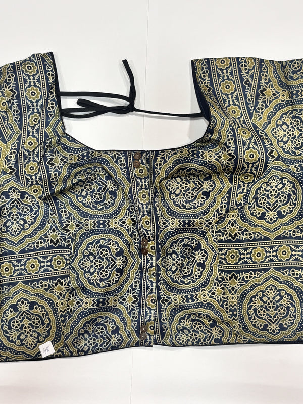 Ziva- Blue Strechable Blouse