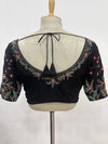 Isha- Black Embroidery Blouse