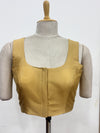 Sakki-Beige Blouse (Attachable Sleeves)