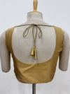 Sakki-Beige Blouse (Attachable Sleeves)