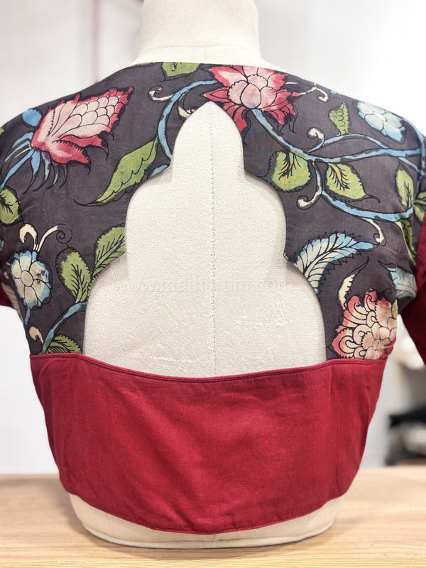 Aadya- Maroon Blouse