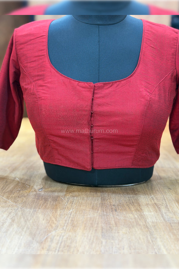 Diya - Maroon Blouse