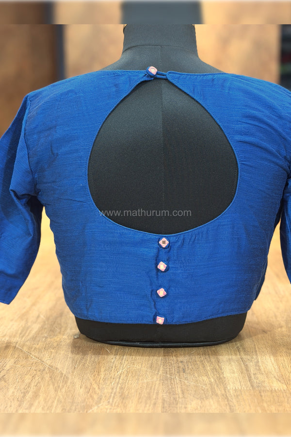Diya - Cobalt Blue Blouse