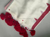 Venba - White/Red Cotton Saree