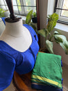 Thendral (Cotton saree) - Leaf Green