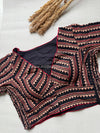 Daily Flex- Black Stripe Strechable Blouse