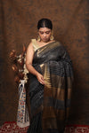 Eka- Black Saree