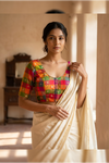 Kattam- Multicolour Yellow Blouse