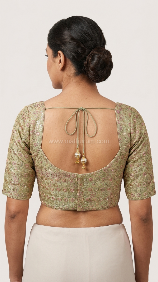Twinkle- Sage Green Blouse