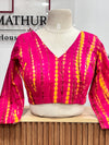 Zuri - Pink 3/4th Sleeve Blouse