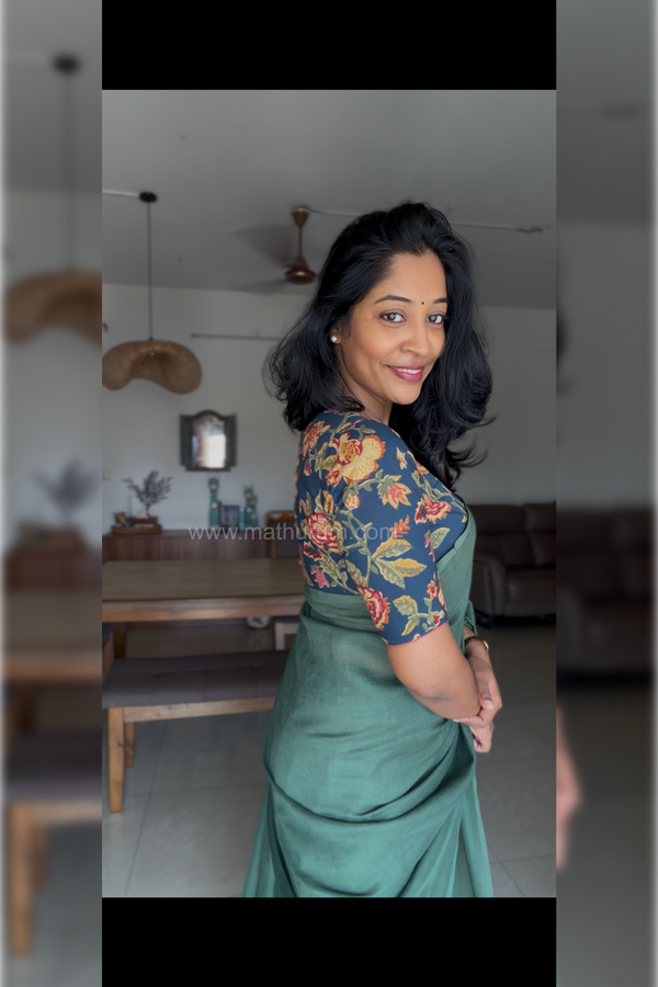 Champaka - Blue Blouse