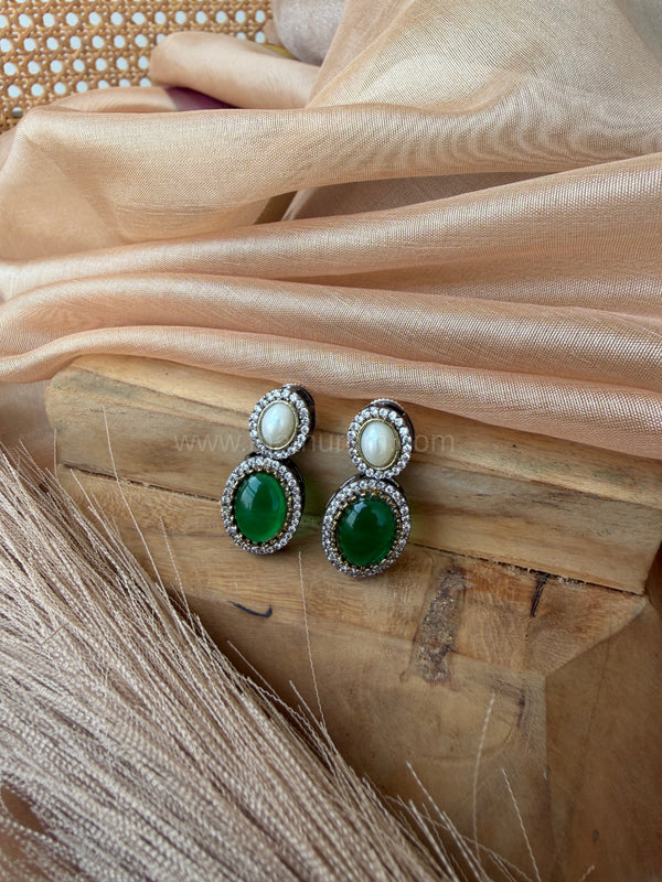 MILI- Green Earring