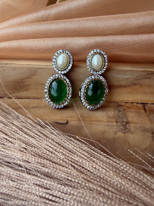 MILI- Green Earring