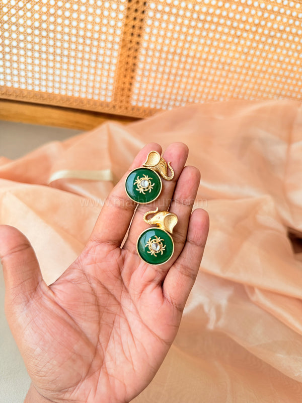 IBHA - Green Earring