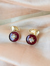 IBHA - Maroon Earring