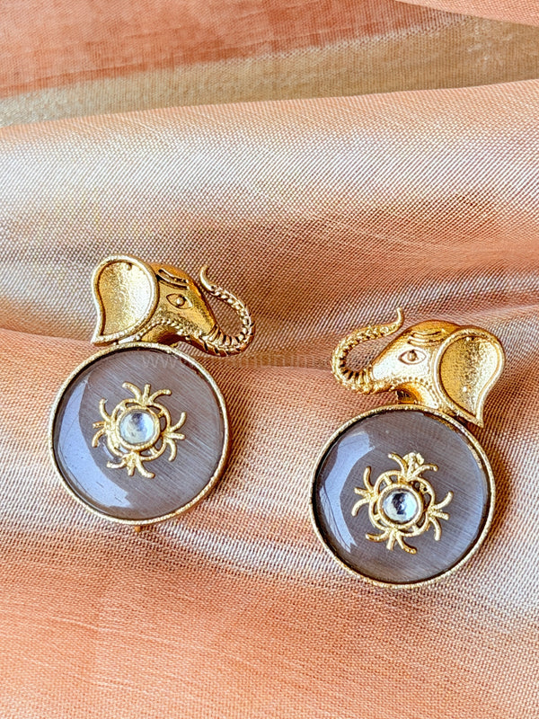 IBHA - Grey Earring