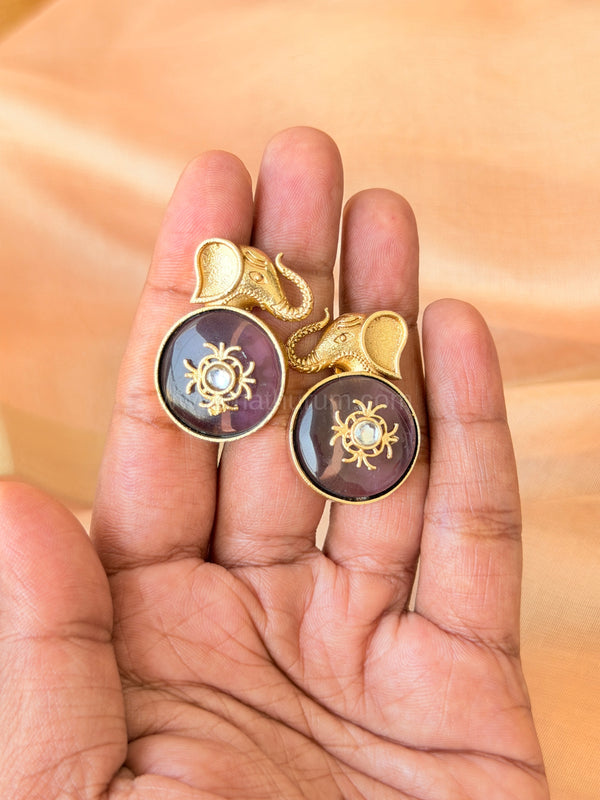 IBHA - Grey Earring