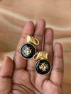 IBHA - Black Earring