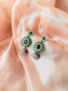 KADHAMBAM- Green Earring