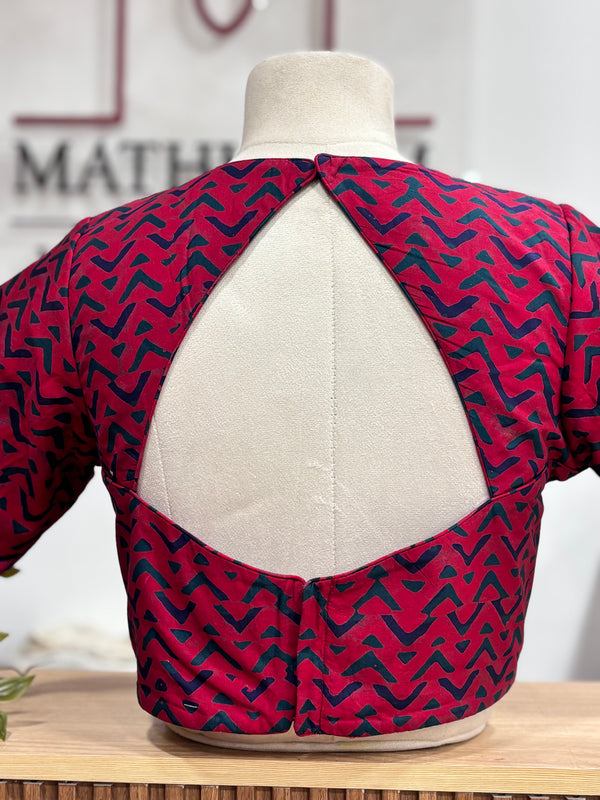 Mahi - Maroon Blouse