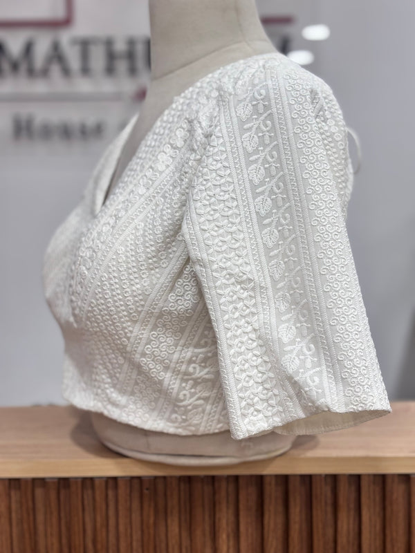 Venilla- White Blouse