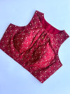 Ahana - MaroonSleeveless Blouse