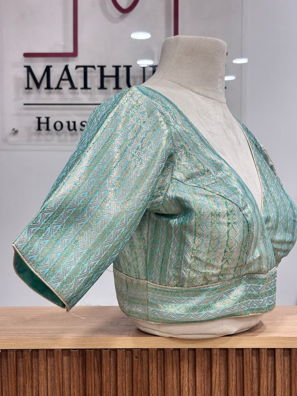 Charvi- Pastel Green Blouse