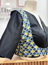 Urvi- Black/Blue Koti Blouse